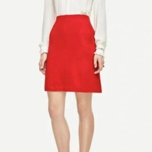 LOFT red skirt 0